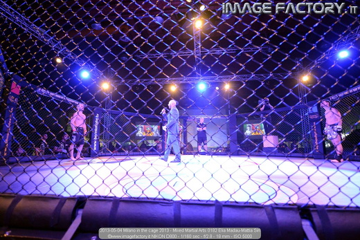 2013-05-04 Milano in the cage 2013 - Mixed Martial Arts 0182 Elia Madau-Mattia Siri
